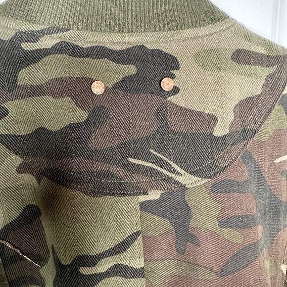 Andersson Bell Khaki Patched Camo Jacket - Picture 8 of 9